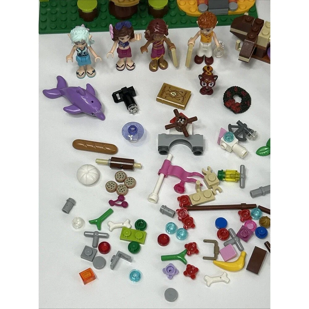 LEGO Lot Elves 41072 41074 Azari Naida Olivia Bakery Pool Jungle Sanctuary 41059